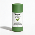 Mascarilla de Té Verde Teapur | Tu Maquillaje Dura Todo el Día