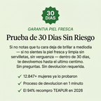 Mascarilla de Té Verde Teapur | Tu Maquillaje Dura Todo el Día