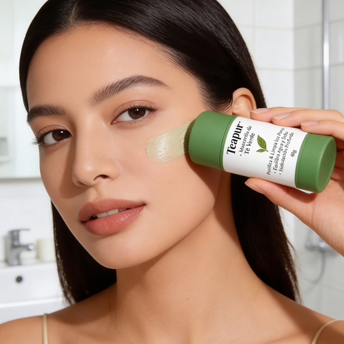 Mascarilla de Té Verde Teapur | Arcilla Que Limpia Sin Destrozar